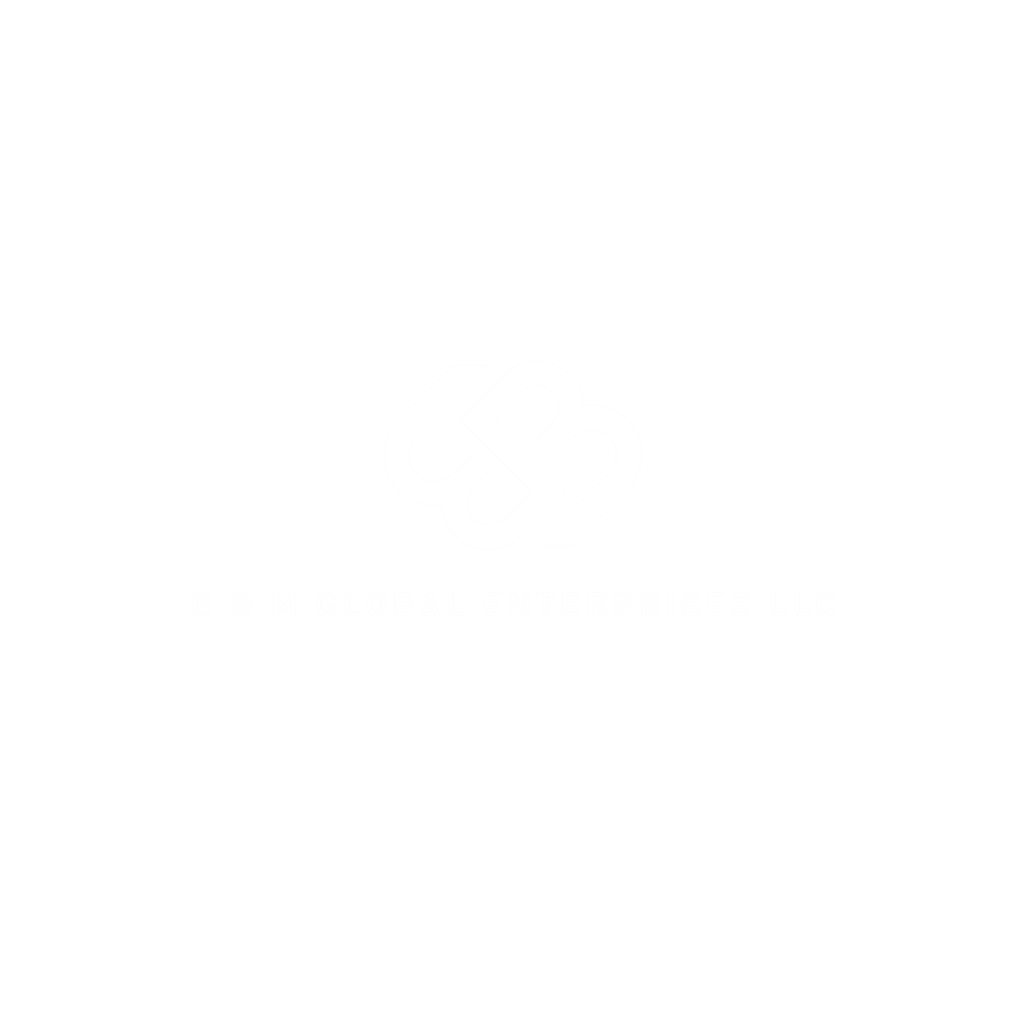 B and M Global logo